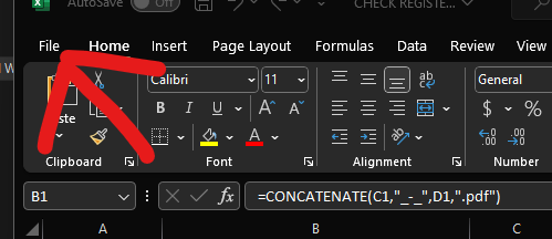 Excel Save As dialog
