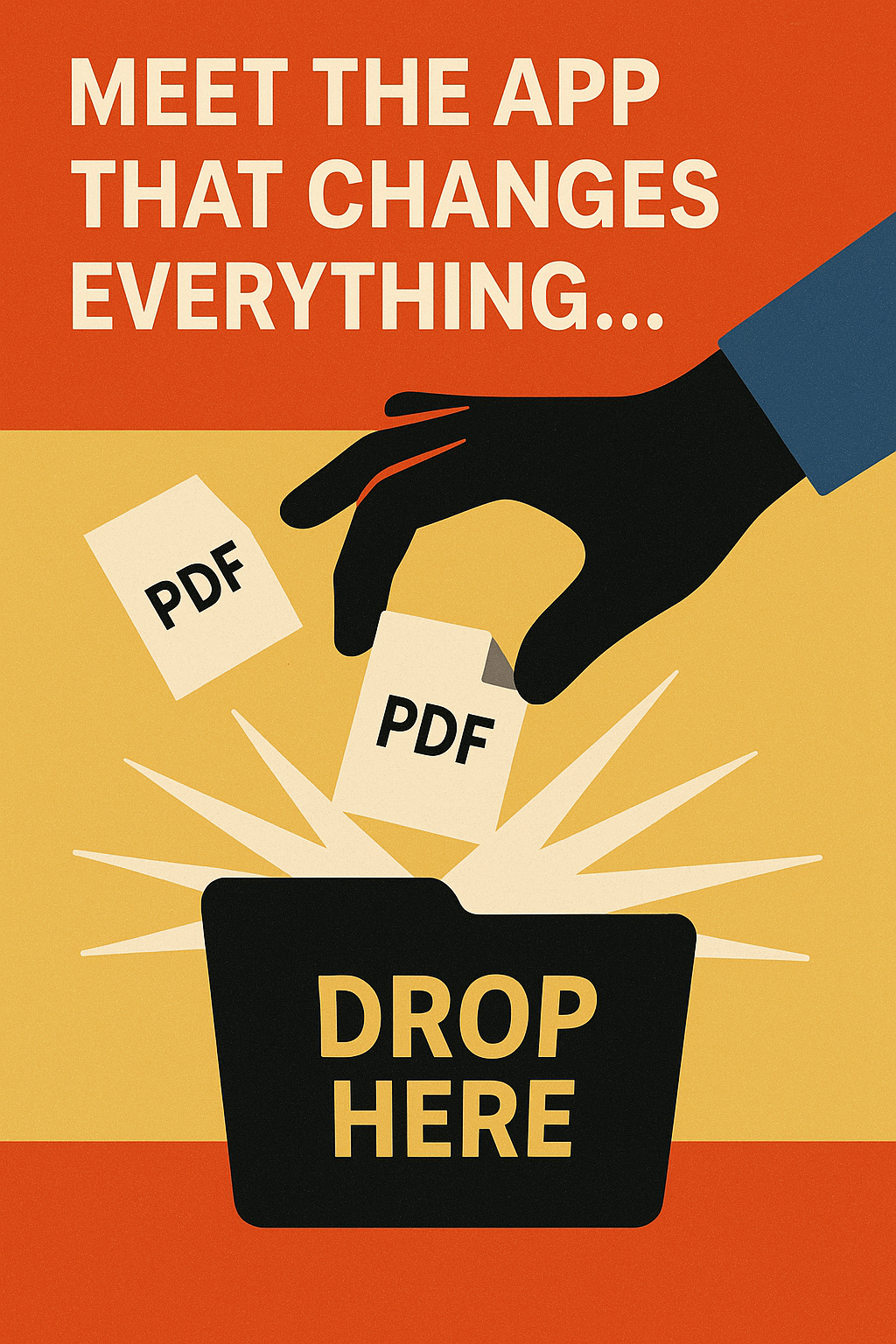 Meet the app that changes everything - Drop PDF files here